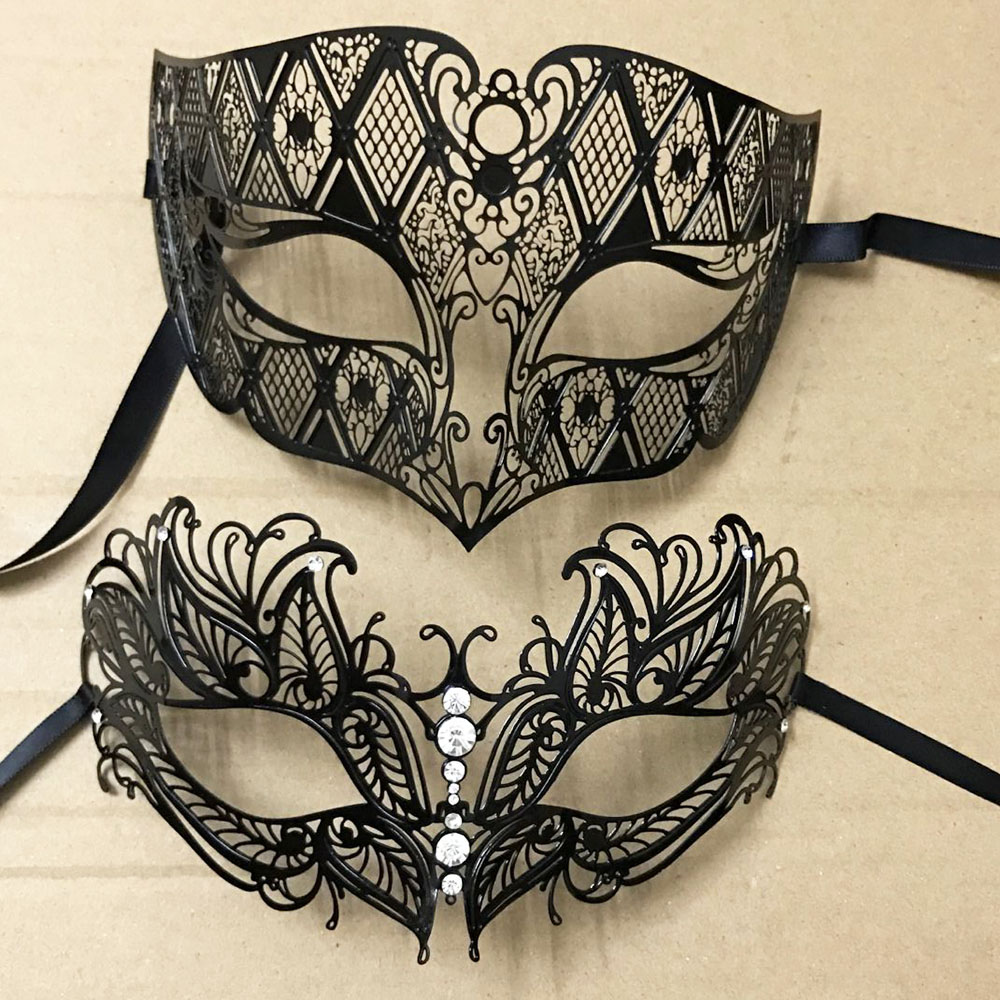 Black Face Mask Pack - الفاخرة الفضة الرجال النساء عشاق زوجين