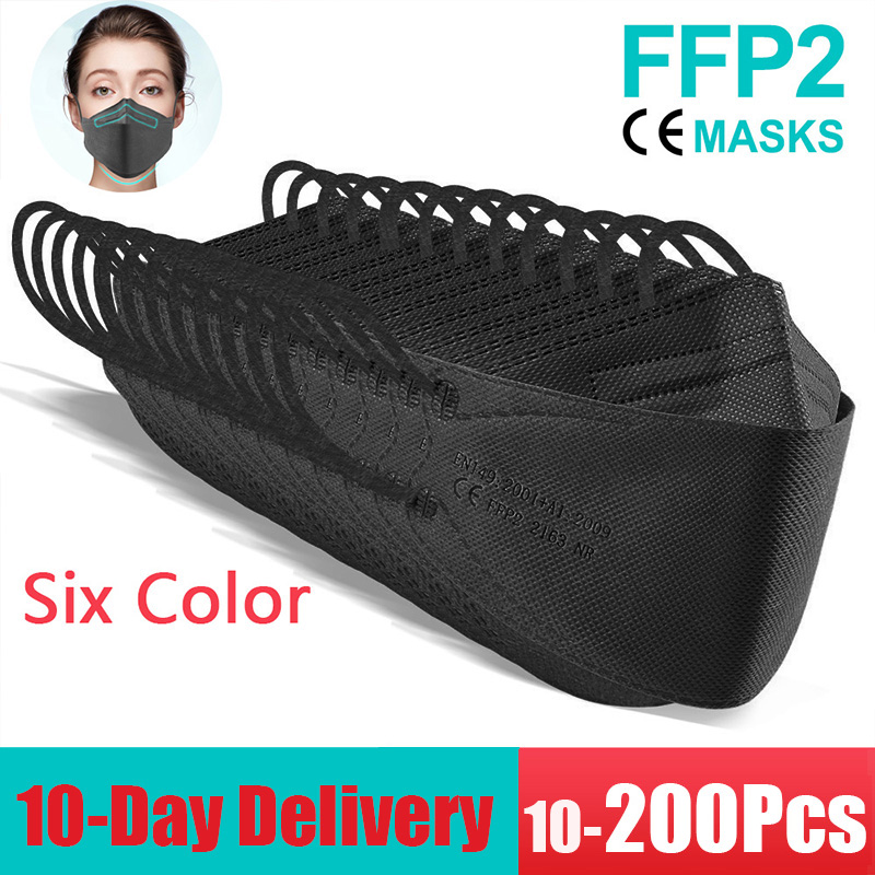 Kn95 Respirator Mask - 10 أيام التسليم! قناع FFP2 المعتمد