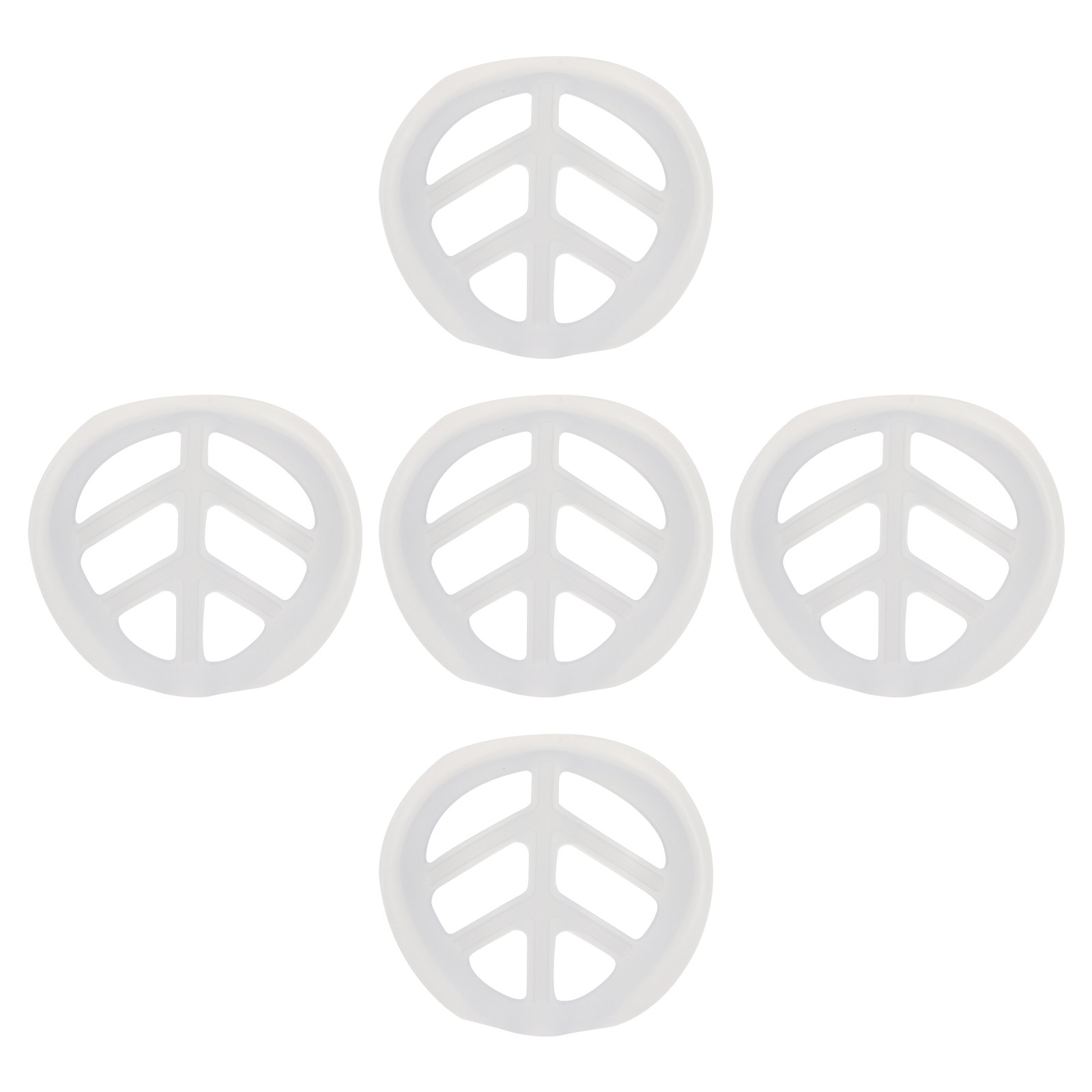Silicone Mask Bracket - 5 قطع من حوامل الأقنعة للاستخدام