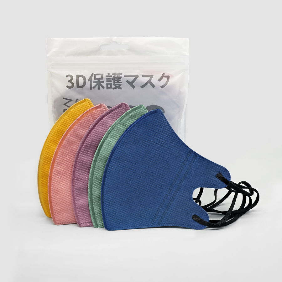 Kn95 Respirator Mask - قناع Morandi للكبار من 4 طبقات