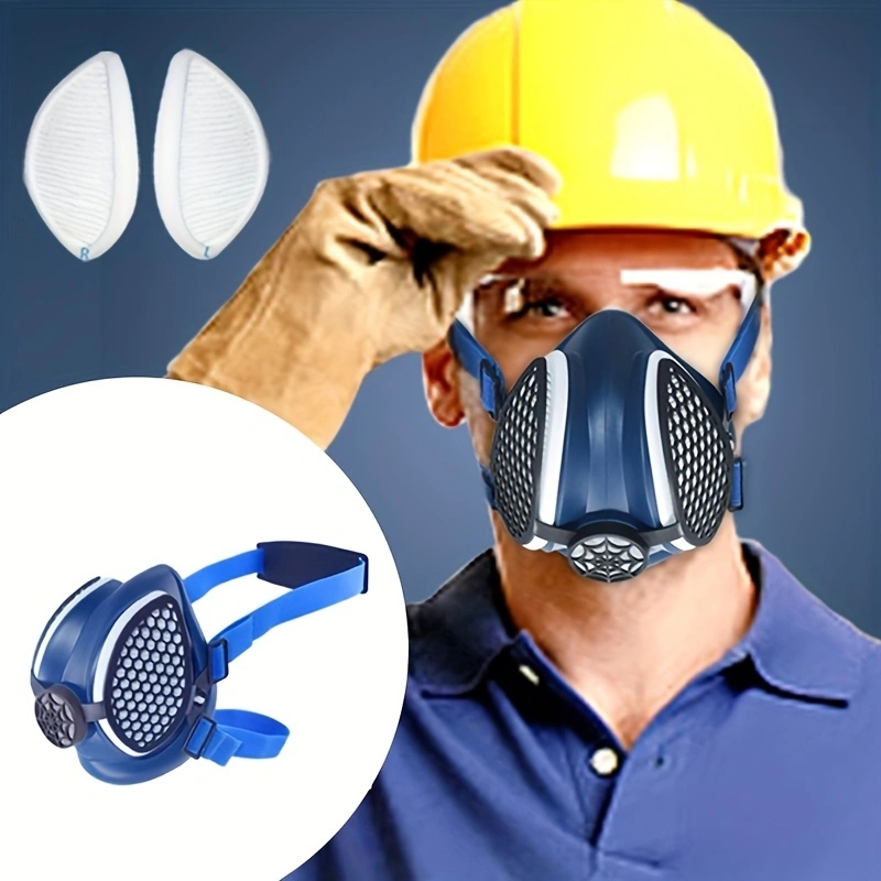 Respirator Half Face - جهاز تنفس نصف قناع من السيليكون