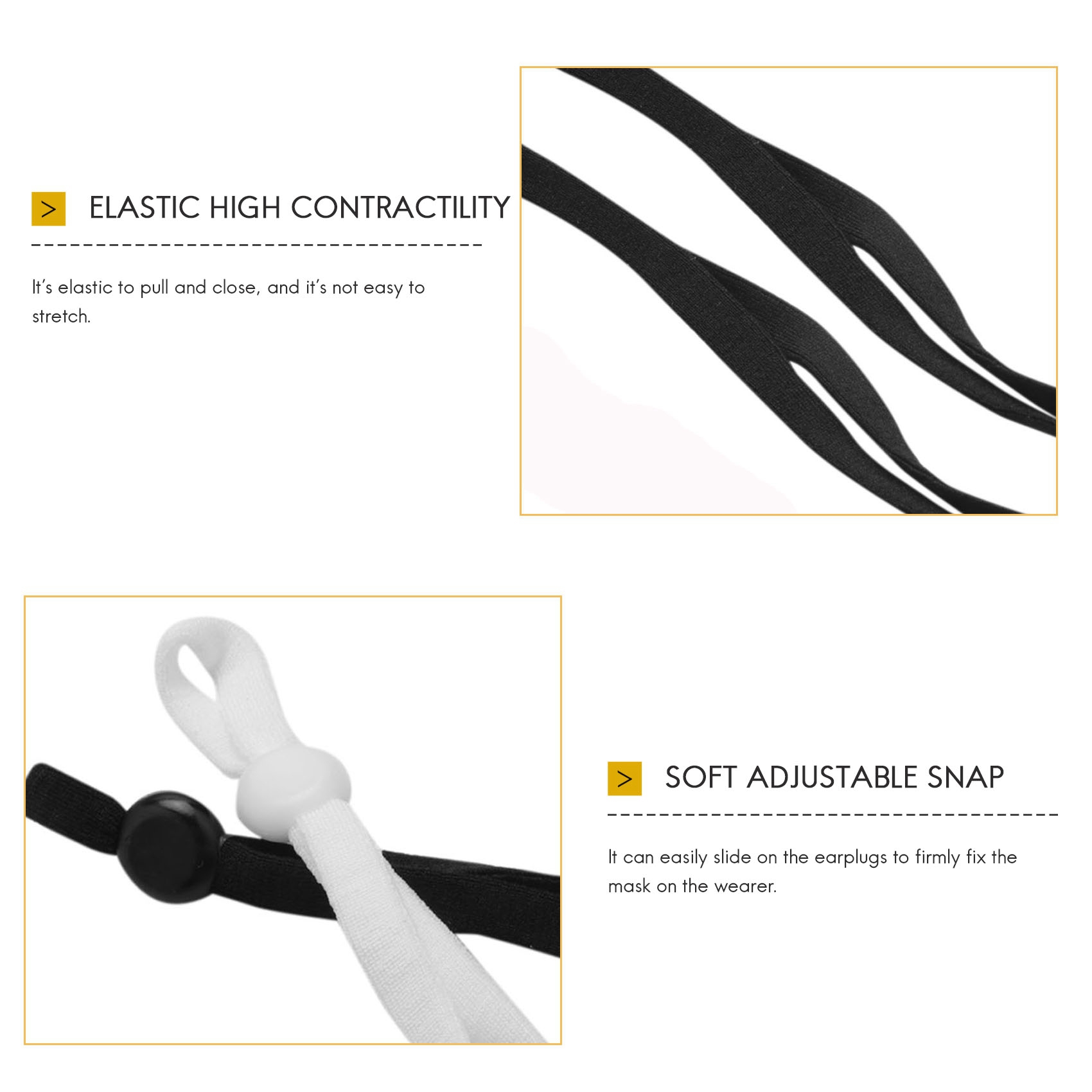 A27F-2000 قطعة حبل مطاطي للخيا - مراجعة Mask Lanyard Adjustable وسعره
