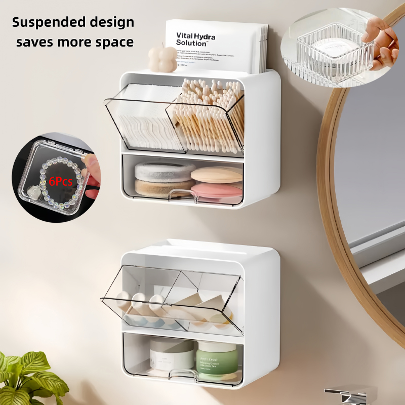 مجموعة من 8 قطع، رف تخزين تجمي - مراجعة Face Mask Storage Box وسعره