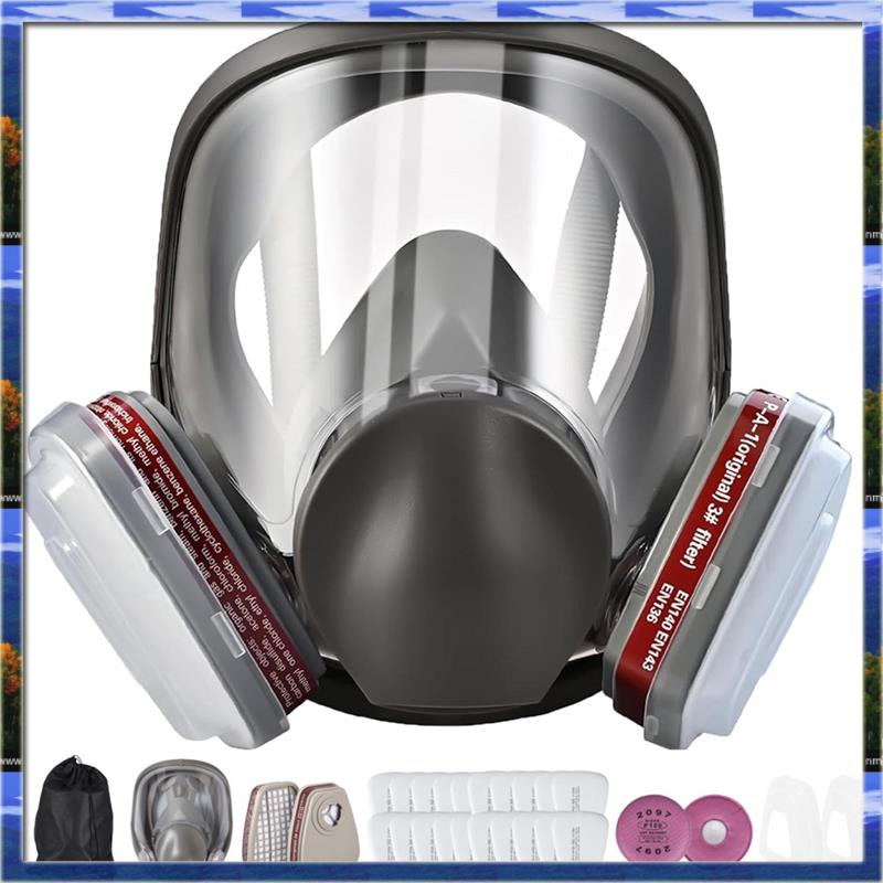 قناع تنفس كامل الوجه قابل لإعا - مراجعة Dust Mask Construction وسعره