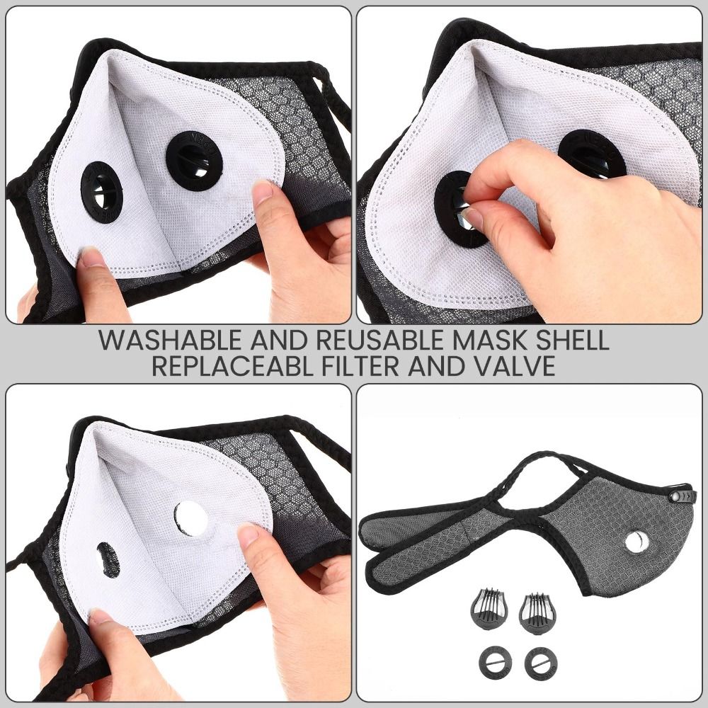 قناع واقي من الغبار قابل للتنف - مراجعة Anti Pollution Mask وسعره