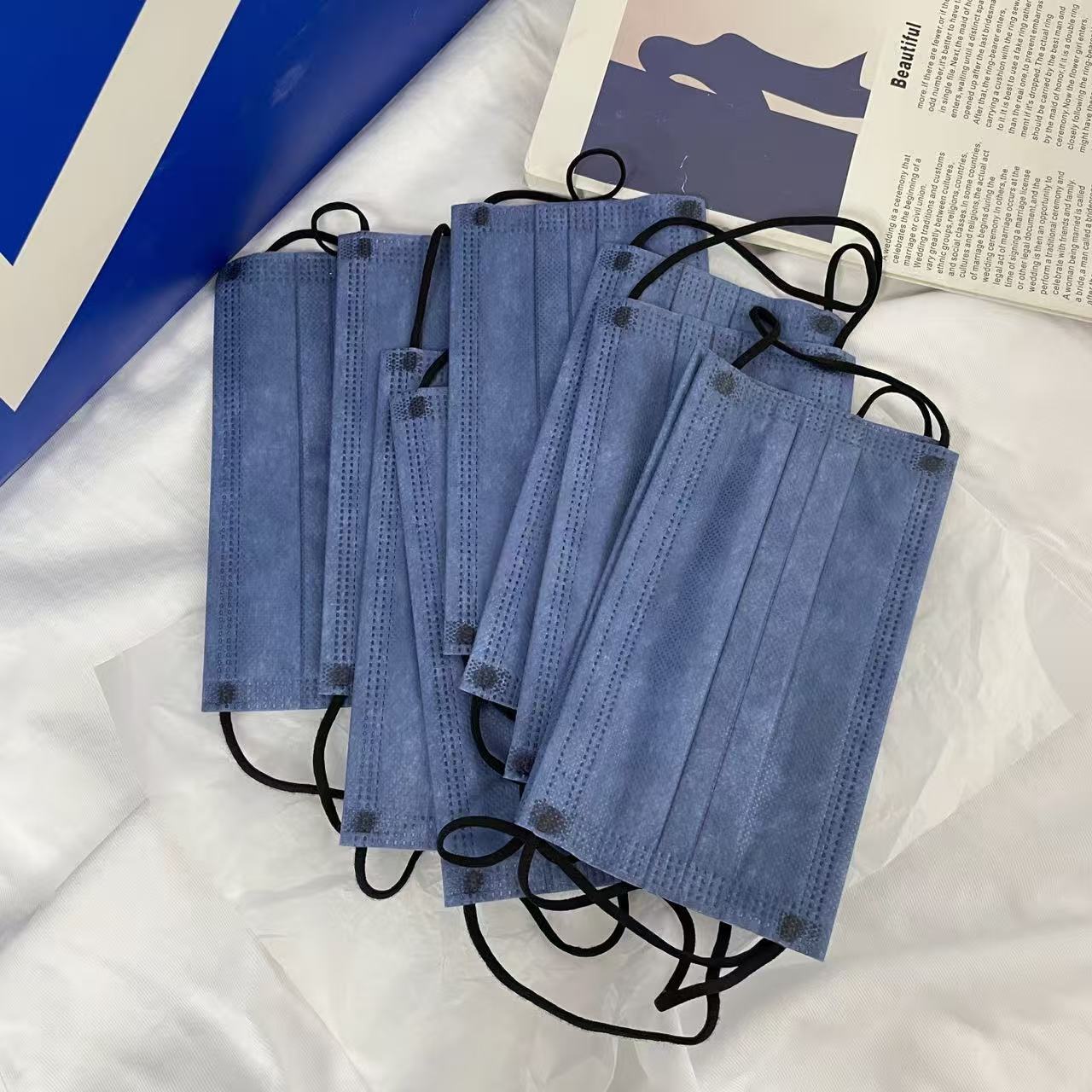 توصيل سريع! 300 قطعة من أقنعة  - مراجعة Disposable Mask Blue وسعره