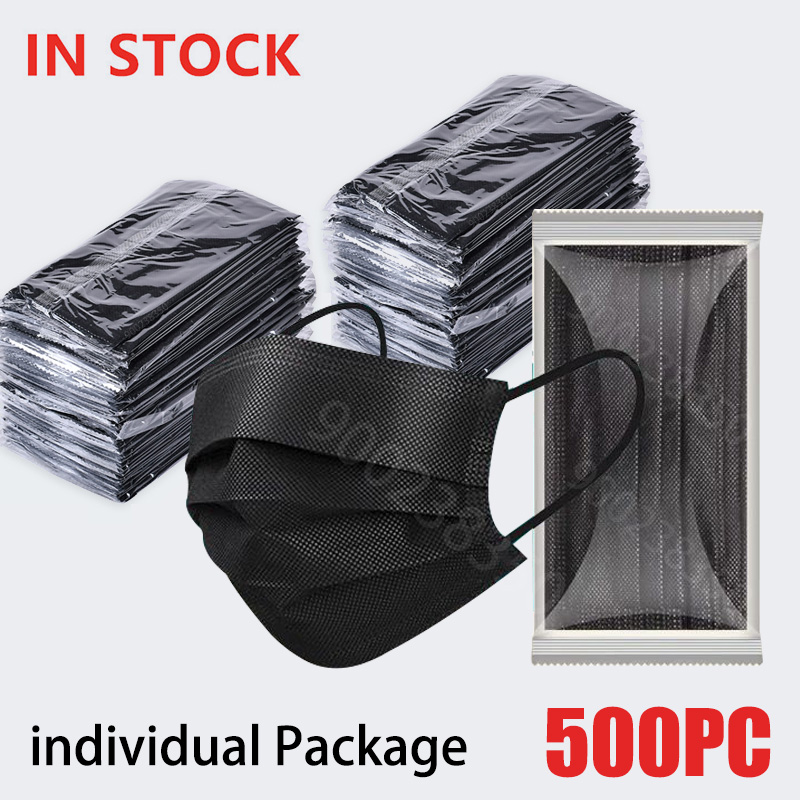10-500 قطعة من أقنعة الوجه للب - مراجعة Disposable Surgical Mask وسعره