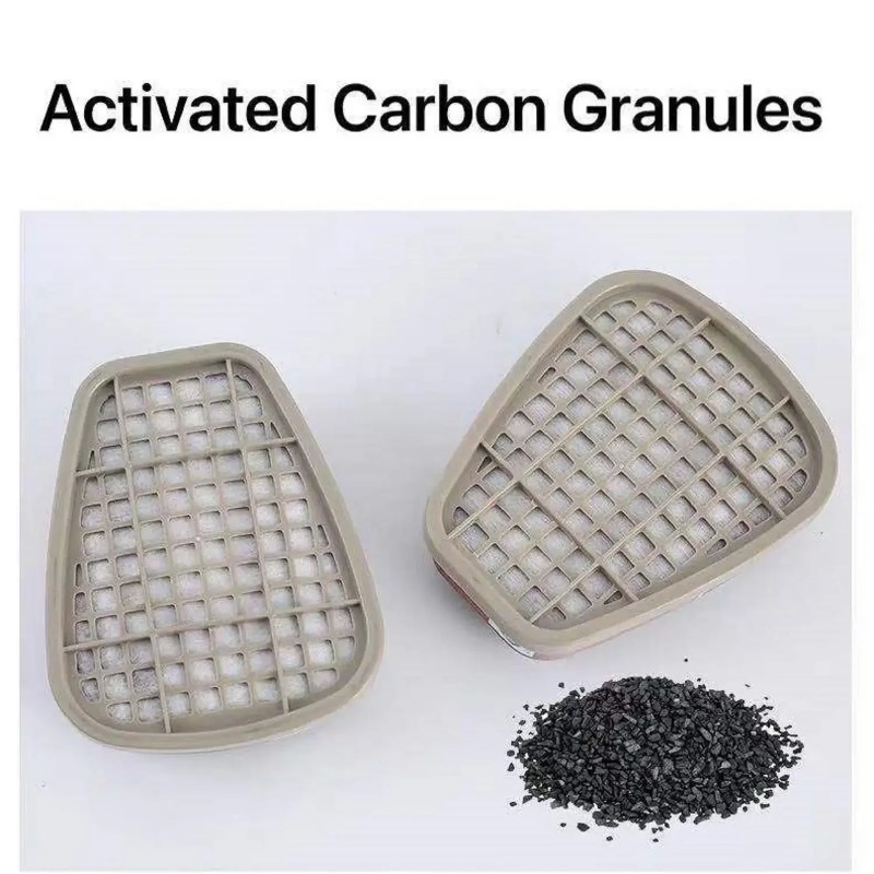 خراطيش الكربون المنشط 6001 وفل - مراجعة Dust Mask Construction وسعره
