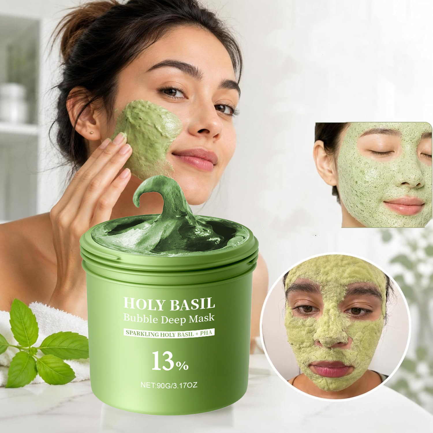 قناع الوجه الجديد بالبازلاء ال - مراجعة Dust Mask Construction وسعره