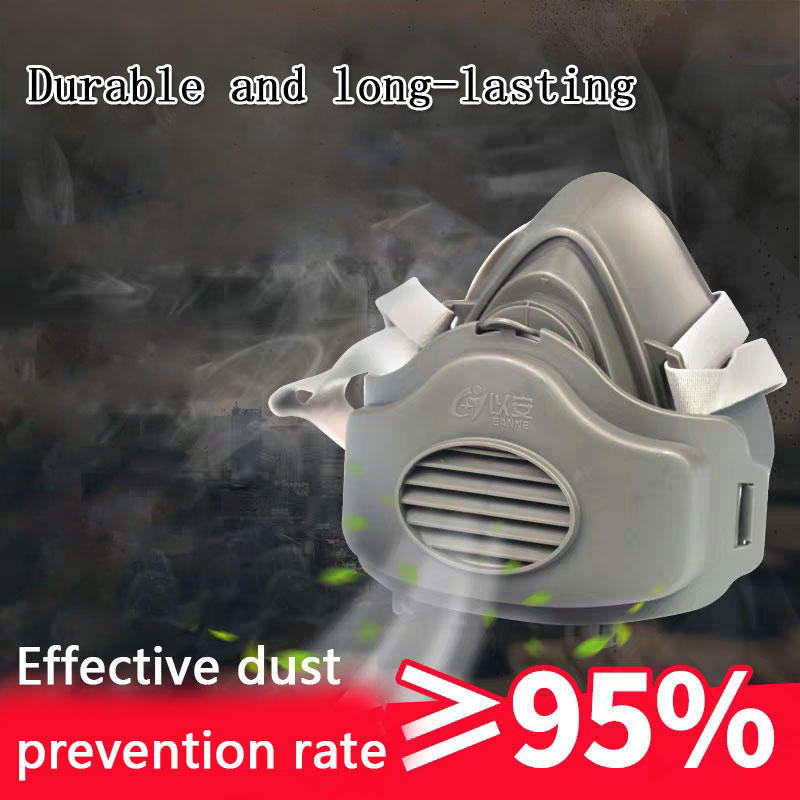 قناع مطاطي للسلامة في أعمال ال - مراجعة Respirator Half Face وسعره