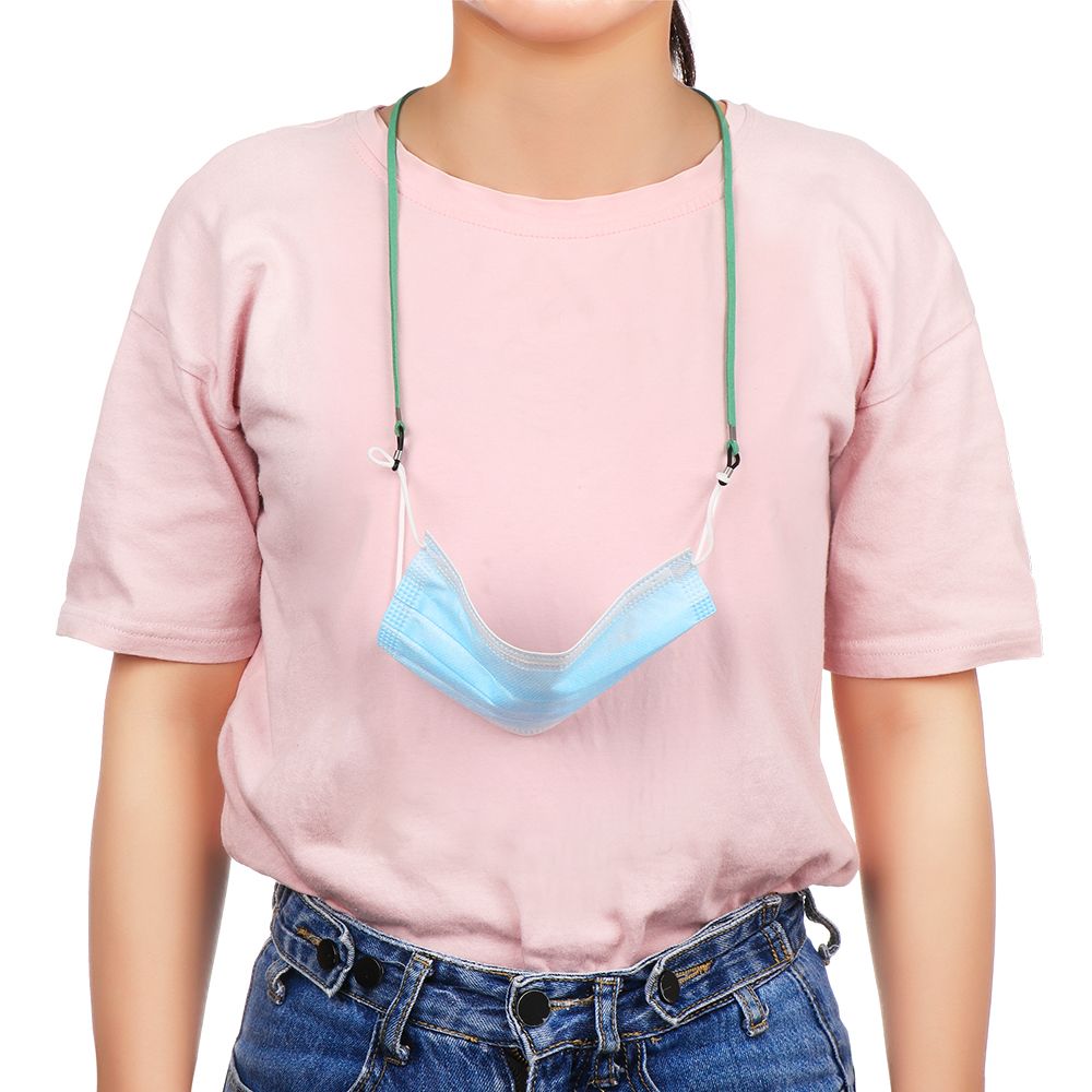 أحزمة عنق جلدية عالية المرونة  - مراجعة Mask Lanyard Adjustable وسعره
