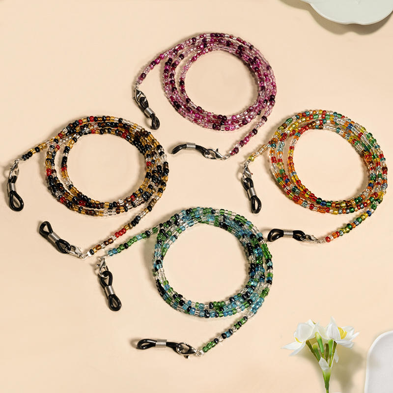 سلسلة نظارات كريستالية للنساء، - مراجعة Mask Chain Holder وسعره